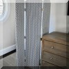 F22. Upholstered room divider. 